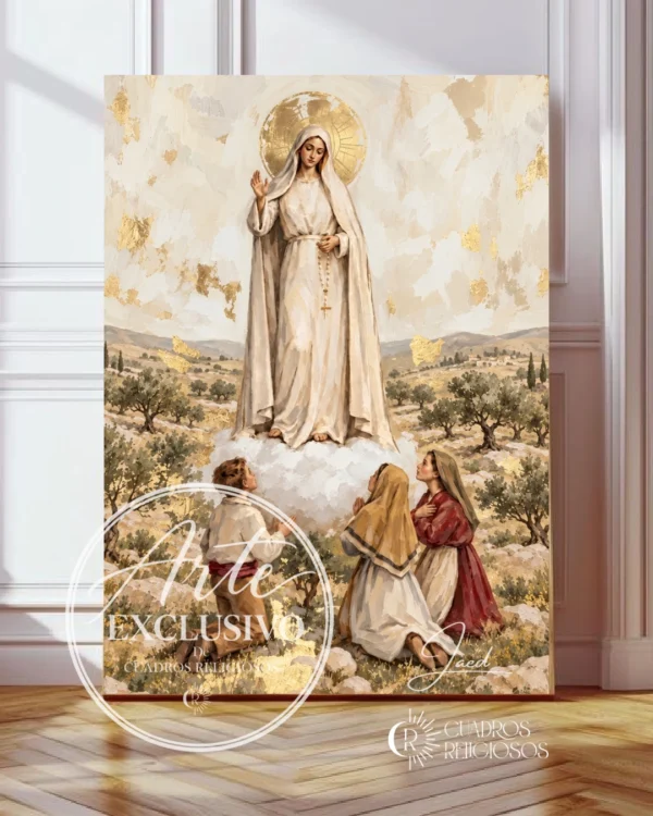 Cuadro de la Virgen de Fátima — La paz nos reúne