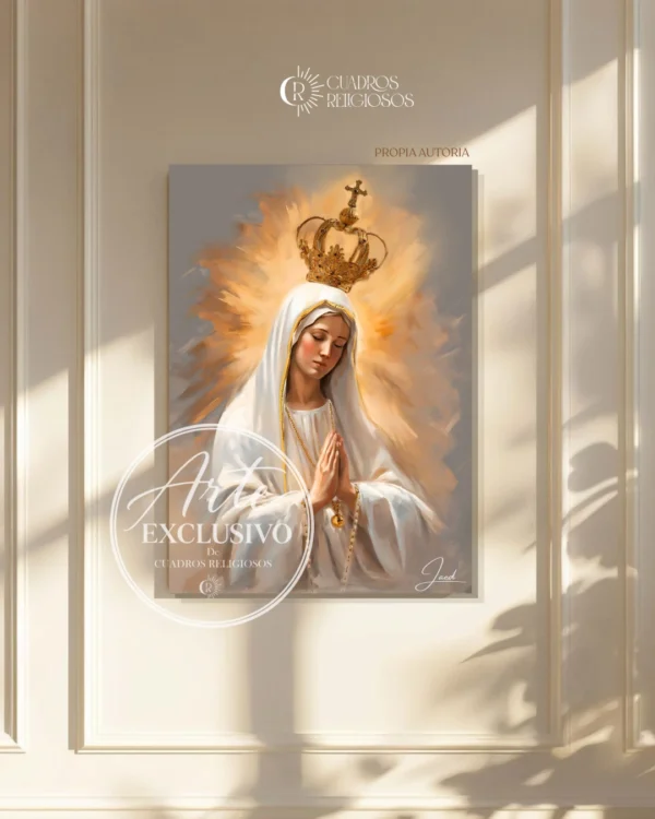 virgen-de-fatima-luz-de-esperanza-vertical Cuadro de la Virgen de Fátima — Luz de esperanza