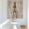 Cuadro de la Virgen de Fátima — Manto de consuelo