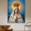 virgen-de-fatima-reina-de-la-paz-vertical Cuadro de la Virgen de Fátima — Reina de la paz