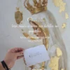 Cuadro moderno de la Virgen de Fátima — Reina del Rosario