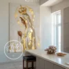 Cuadro moderno de la Virgen de Fátima — Reina del Rosario