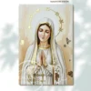 Cuadro moderno de la Virgen de Fátima — Susurro de oración