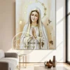 Cuadro moderno de la Virgen de Fátima — Susurro de oración